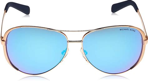 michael kors sonnenbrille blau verspiegelt